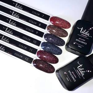 Світловідбивний гель-лак Tilda Cosmetics